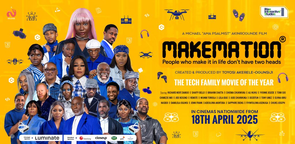 The MAKEMATION Official Banner for Promotion, complete with key cast.