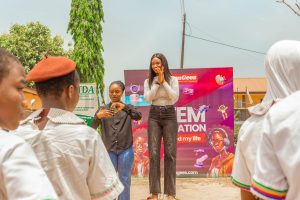 Tomi Ojo as Zara Sodangi in MAKEMATION